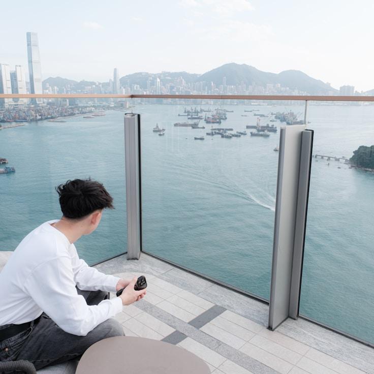 Outdoor terrace seating suitable for families in Rome